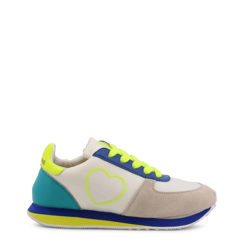 Love Moschino Neon Heart Sneakers