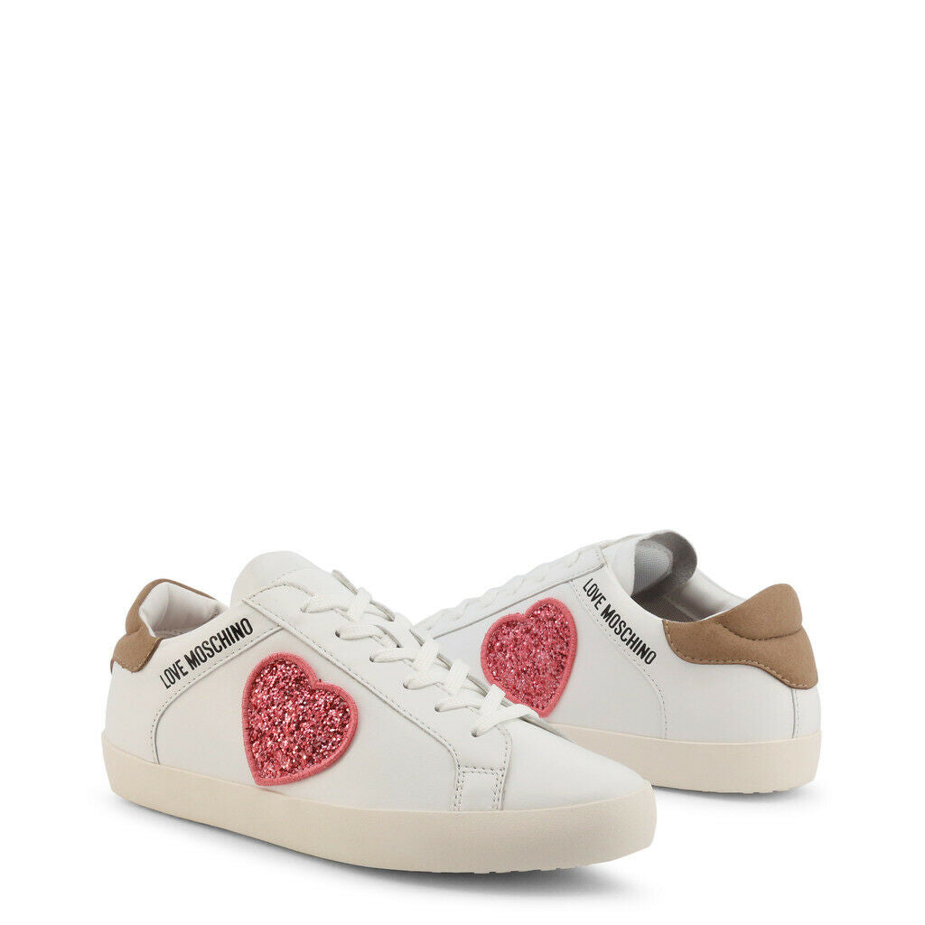 Love Moschino Glitter Heart Sneakers