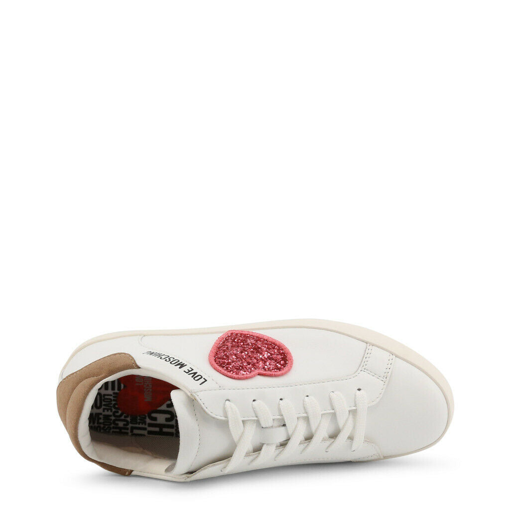 Love Moschino Glitter Heart Sneakers