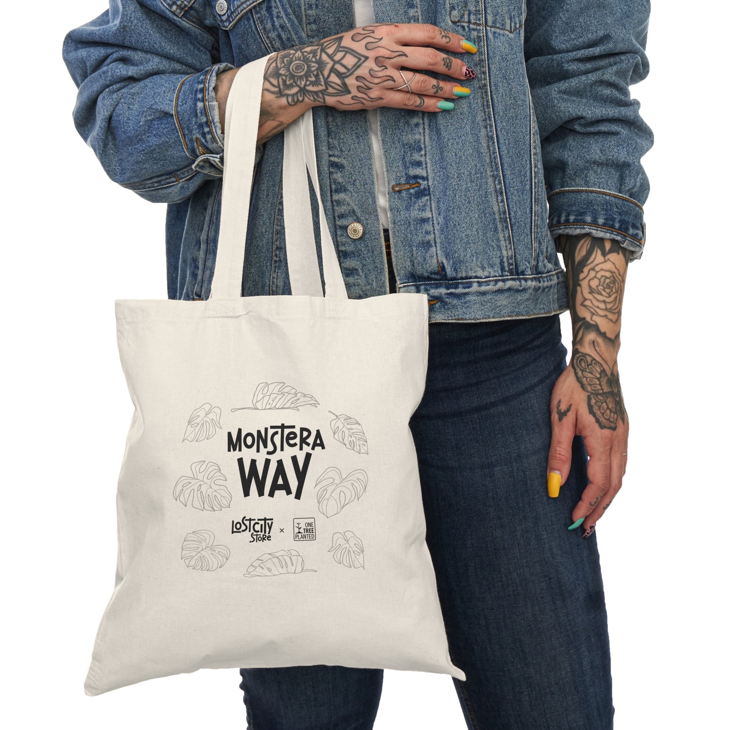 Monstera Way Tote Bag