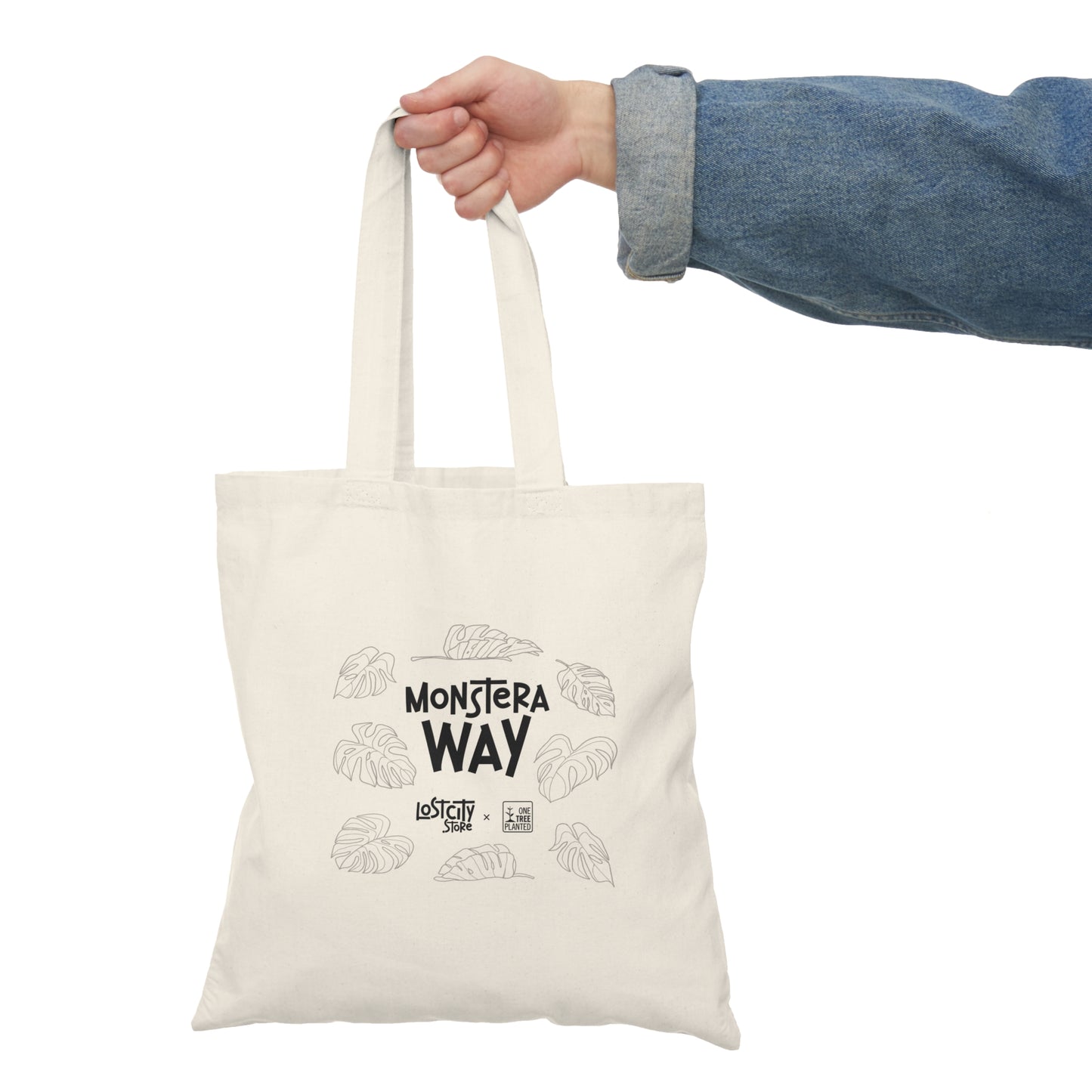 Monstera Way Tote Bag